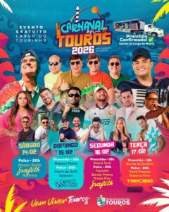 Leia mais sobre o artigo Touros se consolida como destino certo do Litoral Norte no Carnaval 2026