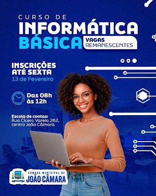 Leia mais sobre o artigo Câmara Municipal segue com inscrições abertas para Curso de Informática Básica até esta sexta-feira (13)