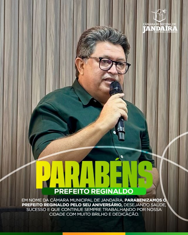 Leia mais sobre o artigo Hoje é dia de celebrar a vida do prefeito Reginaldo