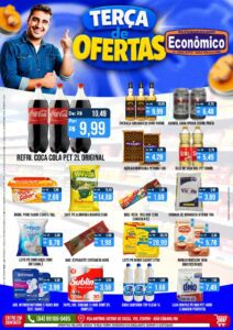 Leia mais sobre o artigo Confira o encarte de Ofertas para esta terça-feira no Supermercado Econômico