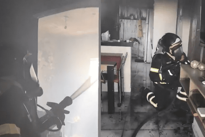 No momento, você está visualizando Corpo de Bombeiros atende ocorrência de incêndio residencial em Mossoró