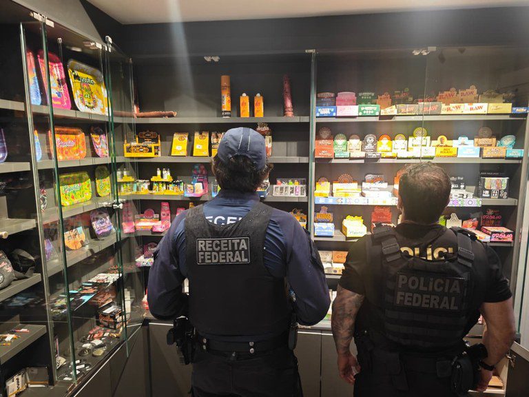 No momento, você está visualizando Polícia Federal  e Receita deflagram operação contra comércio de cigarros eletrônicos no RN