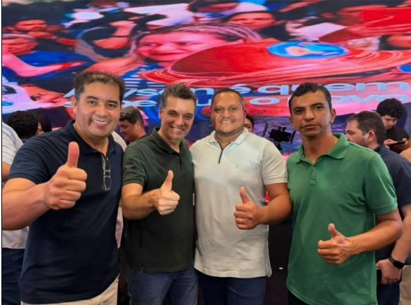 No momento, voc&ecirc; est&aacute; visualizando Lideran&ccedil;as pol&iacute;ticas de Bento Fernandes prestigiam lan&ccedil;amento do projeto de Allyson Bezerra ao governo do RN