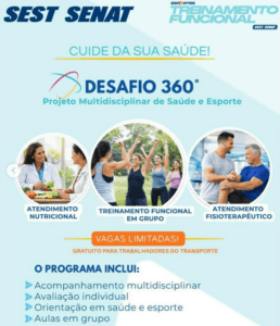 Leia mais sobre o artigo Sest Senat João Câmara lança projeto “Desafio 360°” aberto à comunidade
