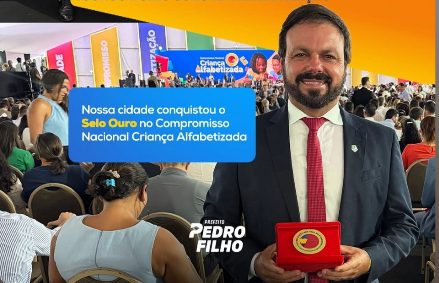 No momento, você está visualizando Touros: Gestão de Pedro Filho garante Selo Ouro em programa nacional de alfabetização