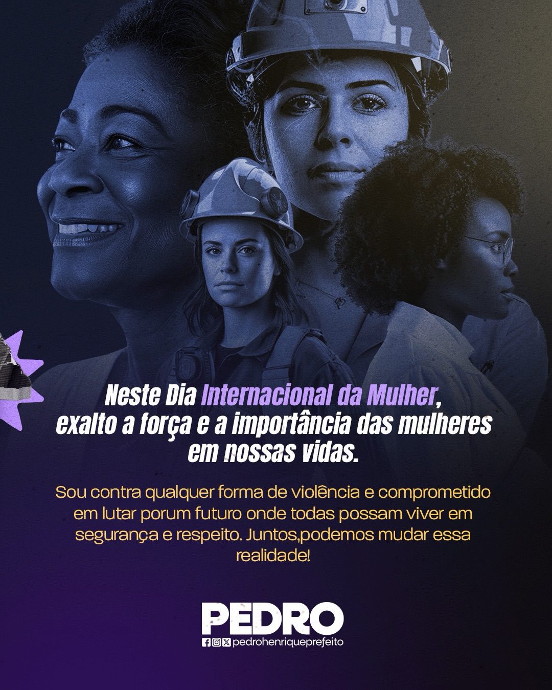 Leia mais sobre o artigo Dia Internacional da Mulher: Homenagem do prefeito Pedro Henrique
