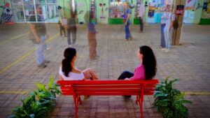 Leia mais sobre o artigo UFRN instala Banco Vermelho; local de reflexão e conscientização sobre formas de violência contra a mulher