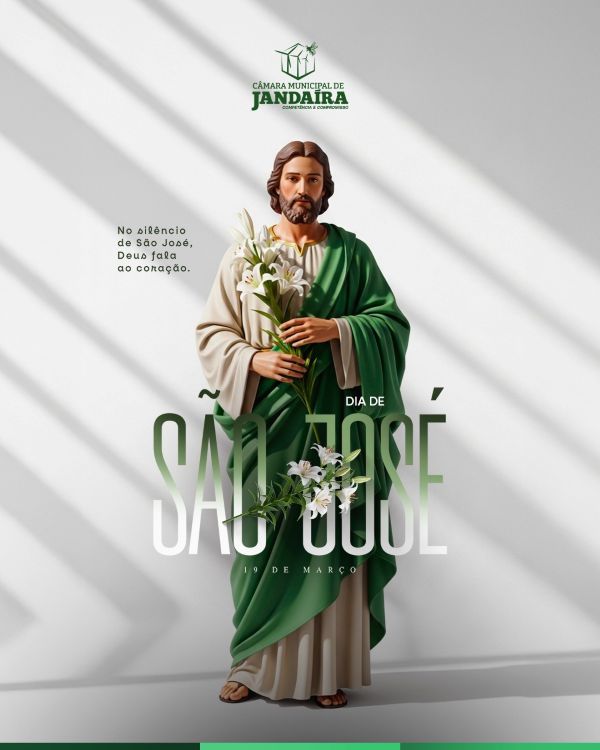 Leia mais sobre o artigo Homenagem da Câmara Municipal de Jandaíra ao Dia de São José