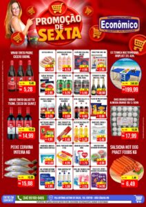 Leia mais sobre o artigo Confira os encartes de Ofertas do Supermercado Econômico para esta sexta-feira, 20