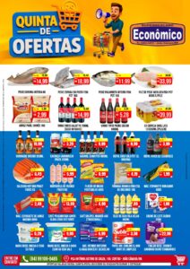Leia mais sobre o artigo Confira os encartes de Ofertas do Supermercado Econômico para esta quinta-feira, 26