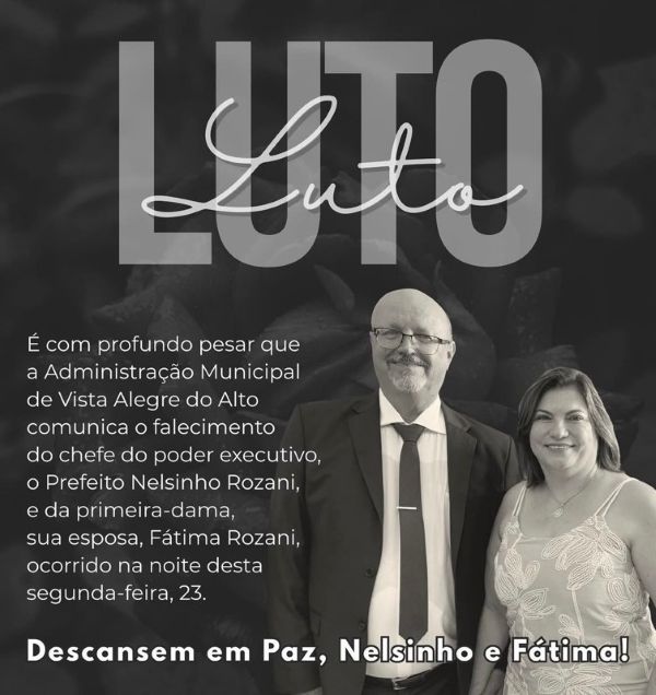 Leia mais sobre o artigo Prefeito de cidade do interior de São Paulo e esposa morrem em acidente de carro