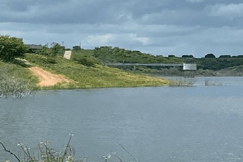 Leia mais sobre o artigo Barragem de Poço Branco está na cota 70,82 faltano menos de 30% para sangrar; IGARN