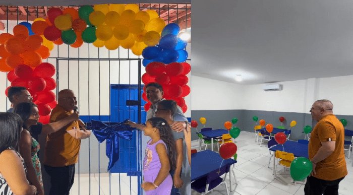 No momento, você está visualizando Poço Branco: Prefeito reinaugura escola reformada, equipada e reestruturada na zona rural