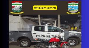 Leia mais sobre o artigo Polícia Militar prende homem com motocicleta adulterada no Centro de Guamaré/RN
