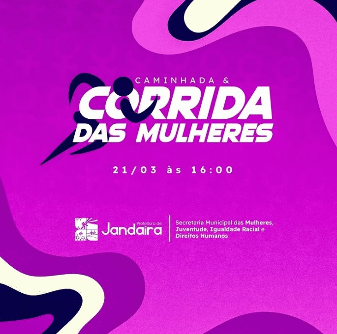 Leia mais sobre o artigo Prefeitura de Jandaíra promoverá Caminhada e Corrida das Mulheres no dia 21 de março