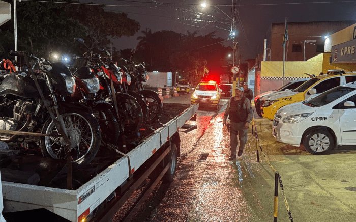 Leia mais sobre o artigo Operação Sossego apreende sete motocicletas por excesso de ruído em Natal