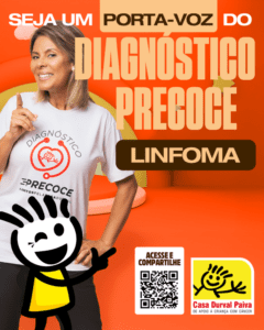 Leia mais sobre o artigo Linfomas: terceiro tipo de câncer mais comum na infância é tema de campanha de abril na Casa Durval Paiva