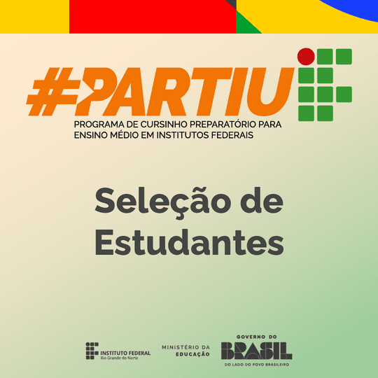 Leia mais sobre o artigo PartiuIF 2026: divulgado o resultado final da seleção de estudantes