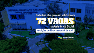 Leia mais sobre o artigo Prefeitura abre processo seletivo com 72 vagas na Assistência Social