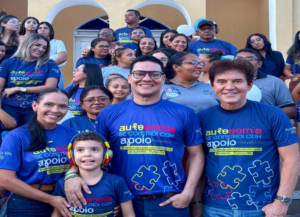 Leia mais sobre o artigo Robinson Faria participa de caminhada pelo autismo em Pureza e anuncia emenda para o Centro de Acolhimento a Autistas