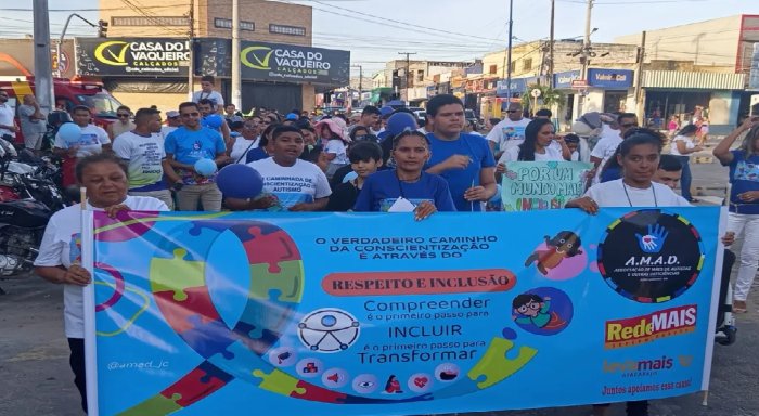 Leia mais sobre o artigo Caminha do Autismo em João Câmara destaca inclusçao e expõe desafios enfrentados por mães atípicas