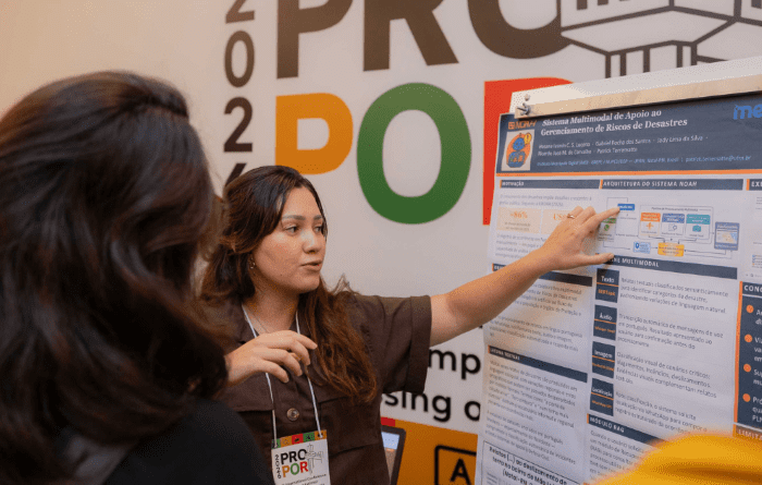 No momento, você está visualizando Aluna do IMD apresenta pesquisa sobre IA na prevenção de desastres 