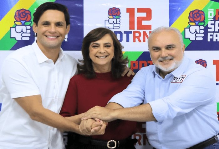 No momento, voc&ecirc; est&aacute; visualizando PDT/RN aposta em &ldquo;mandato compartilhado&rdquo; e lan&ccedil;a Rafael Motta ao Senado com Jean Paul Prates de suplente