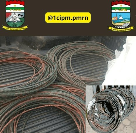 Leia mais sobre o artigo Polícia Militar frustra furto de fios e apreende grande quantidade de cobre em Guamaré, RN 