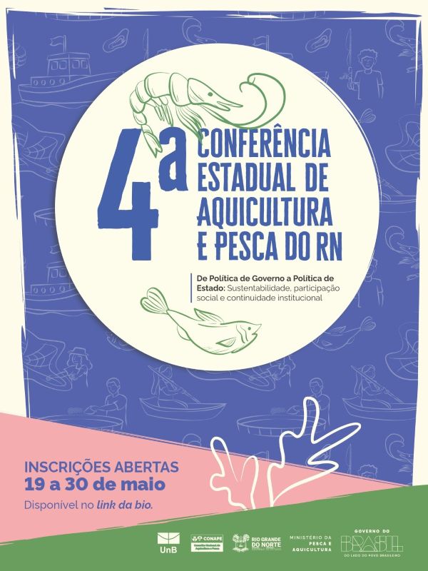 Leia mais sobre o artigo Governo do RN abre inscrições para a Conferência Estadual de Aquicultura e Pesca