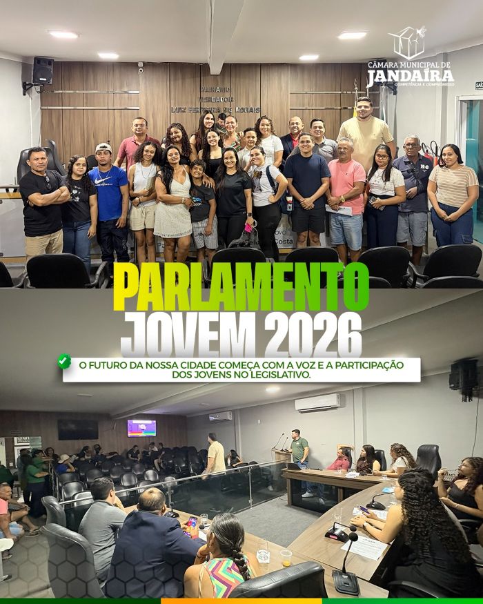 Leia mais sobre o artigo Parlamento Jovem de Jandaíra volta as atividades no 1º Período Legislativo de 2026
