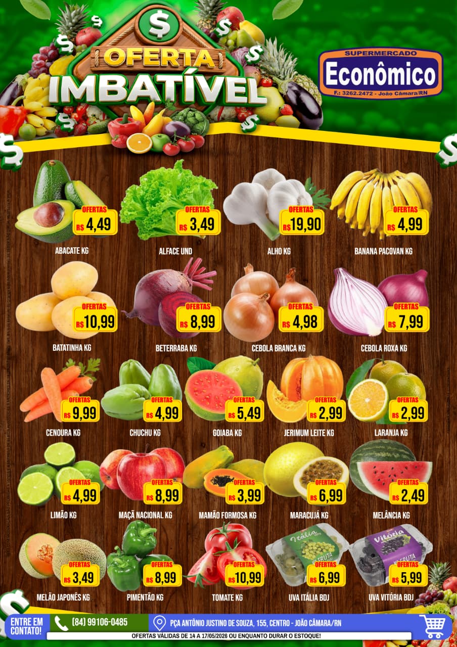 Leia mais sobre o artigo Confira os encartes de Ofertas do Supermercado Econômico para este Domingo, 17