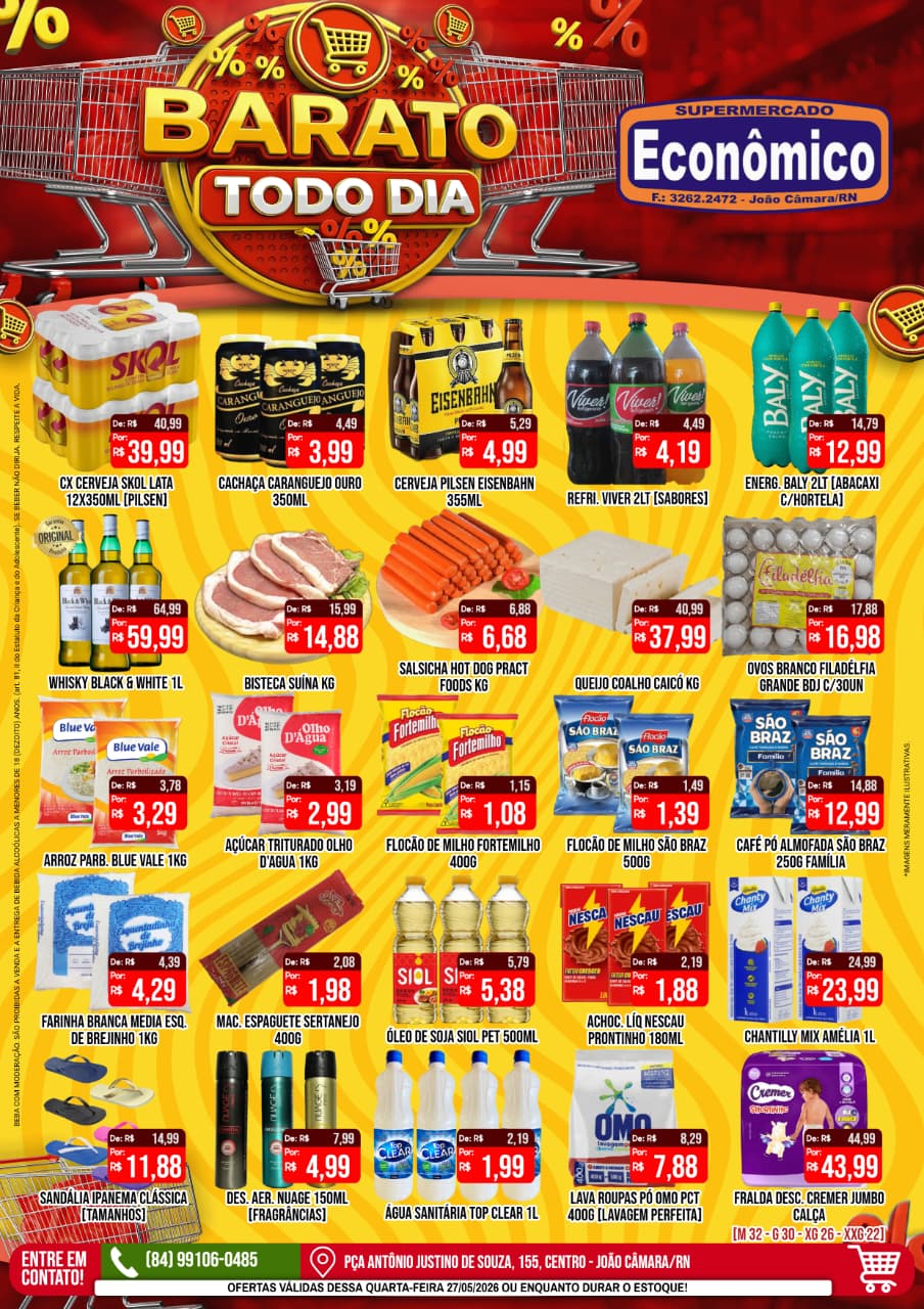 No momento, voc&ecirc; est&aacute; visualizando Confira o encarte de Ofertas do Supermercado Econ&ocirc;mico