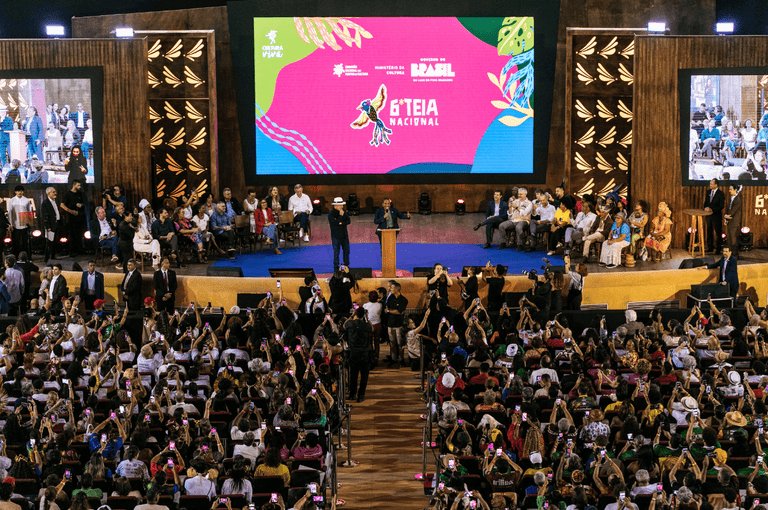 Leia mais sobre o artigo RN participa de edição histórica da Teia Nacional dos Pontos De Cultura em Aracruz (ES)