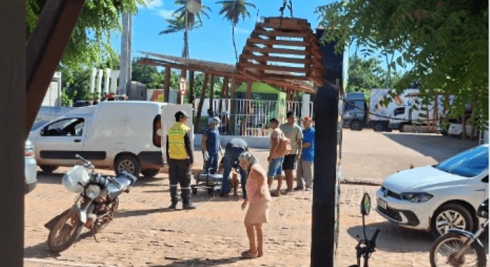 Leia mais sobre o artigo Acidente registrado em avenida de grande movimento em São Miguel do Gostoso na manhã deste sábado (23)