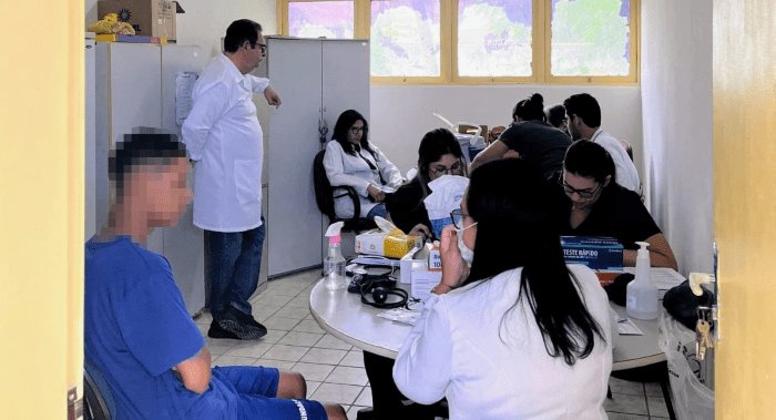 Leia mais sobre o artigo Cuidado e prevenção marcam ação de saúde em unidade da Fundase/RN
