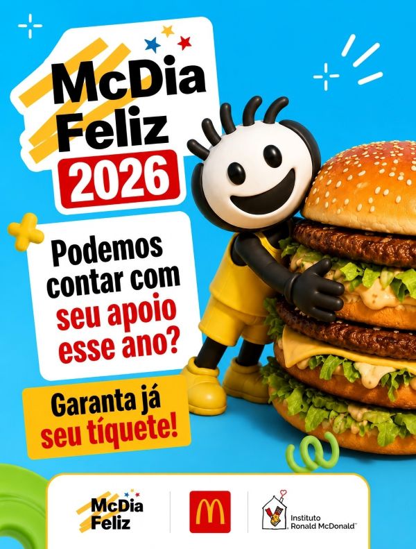 Leia mais sobre o artigo Casa Durval Paiva inicia venda de tickets físicos do McDia Feliz 2026
