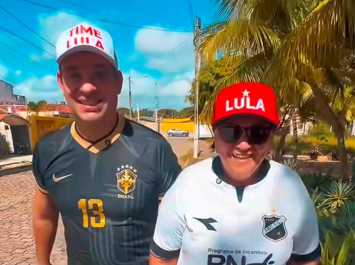 No momento, voc&ecirc; est&aacute; visualizando F&aacute;tima recebe Cadu de Lula em tradicional caminhada de domingo