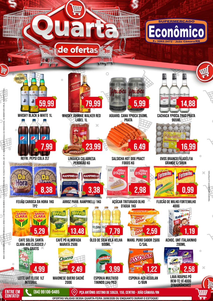 Leia mais sobre o artigo Confira os encartes de Ofertas do Supermercado Econômico para esta quarta-feira, 10
