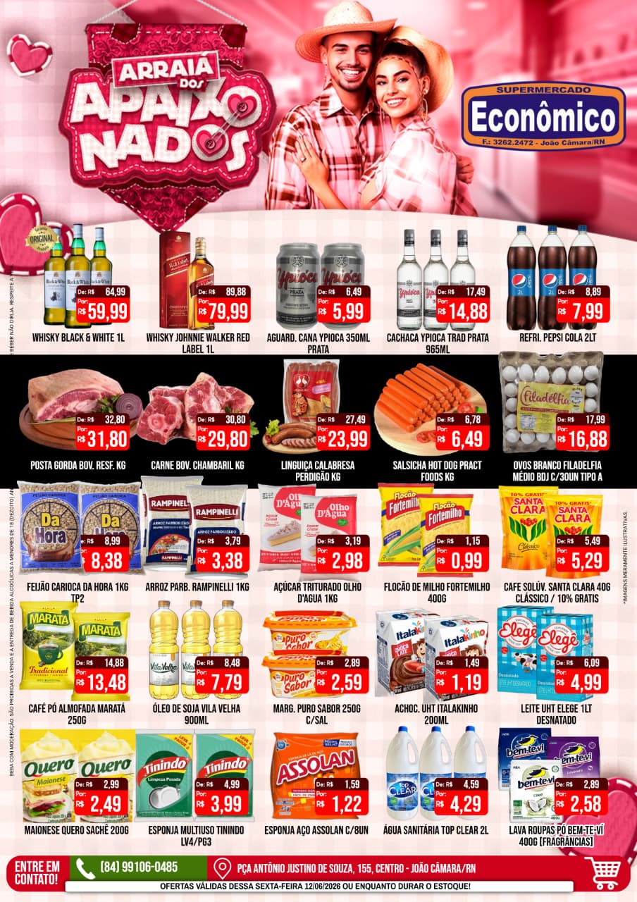 Leia mais sobre o artigo Confira os encartes de ofertas do Supoermercado Econômico para esta sexta-feira (12)