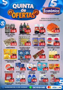 Leia mais sobre o artigo Confira os encartes de ofertas do Supermercado Econômico para esta quinta-feira, 25