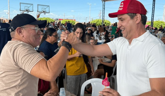 Leia mais sobre o artigo Cadu de Lula é recebido com carinho pelo povo de Assú durante o tradicional Almoço de São João Batista