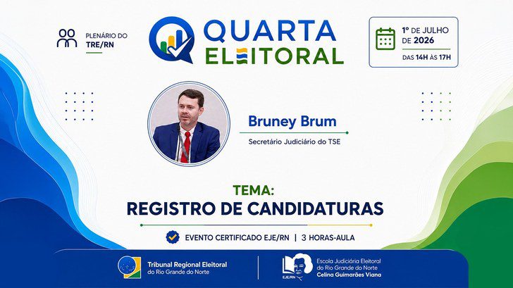 Leia mais sobre o artigo 2ª edição do Quarta Eleitoral debaterá registro de candidaturas para as Eleições 2026