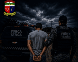 Leia mais sobre o artigo Homem com mandado de prisão em aberto é preso pela equipe da Força Tática do 17° BPM na zona rural de Taipu