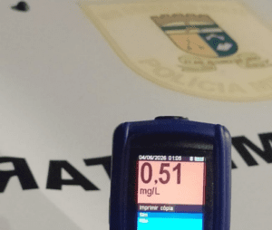 Leia mais sobre o artigo Condutor é preso por embriaguez ao volante durante blitz na Grande Natal