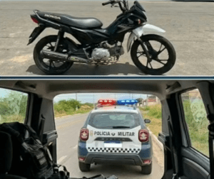 Leia mais sobre o artigo Polícia Militar recupera motocicleta roubada horas após crime em Touros