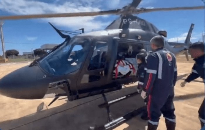 Leia mais sobre o artigo Idosa de 62 anos cai sobre fogueira e é socorrida por helicóptero no interior do RN