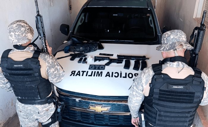 Leia mais sobre o artigo Forças de segurança apreendem fuzil e pistola em comunidade da zona rural de Mossoró/RN