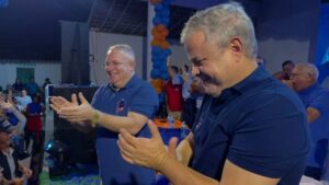 Leia mais sobre o artigo Poço Branco: Prefeito Edinho, vice-prefeito e vereadores recebem o pré-candidato a deputado estadual Júlio César