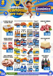 Leia mais sobre o artigo Confira os encartes de Ofertas do  Supermercado Econômico para este sábado (11)