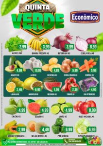 Leia mais sobre o artigo Confira o encarte de Ofertas da Quinta Verde do Supermercado Econômico